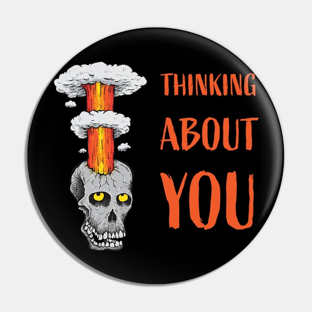 Thinking About You Pin by AttireCafe