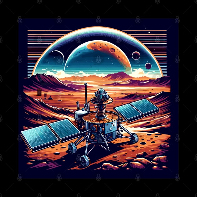 Martian Odyssey - Tianwen-1 Mission to Mars by Graphic Wonders Emporium