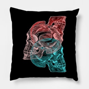 SKULL TRIO Pillow