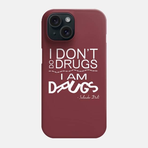 salvador dali quotes Phone Case by weenoliumco