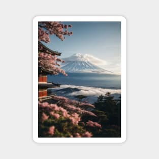 Japan Moun Fuji Photograph Magnet