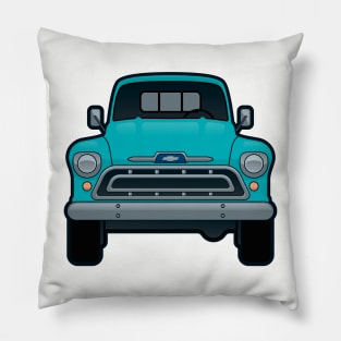 1957 Chevy Truck Pillow