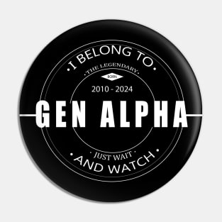 Gen Alpha 2010-2024 Pin