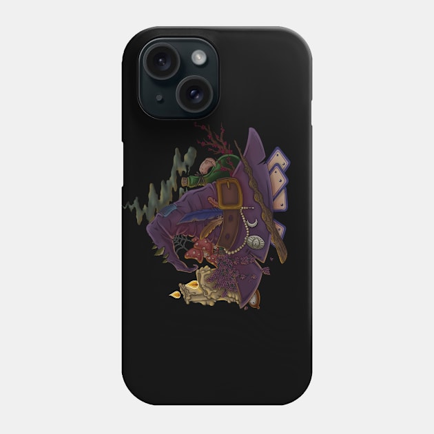 Witch hat Phone Case by Dracuria