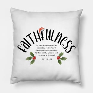 Faithfulness - Fruits of the Spirit 2023 Christmas | Group | Set Design Pillow