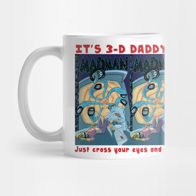 Madman Wbcbp Cover In 3d Madman Mug Teepublic