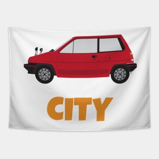 Classic Vintage City Car JDM Tapestry