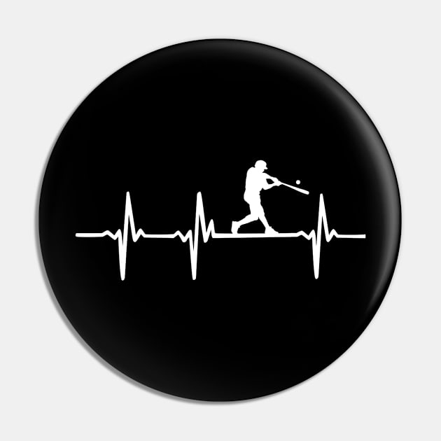 Baseball Heartbeat  Baseball Players And Fans Pin by Vigo