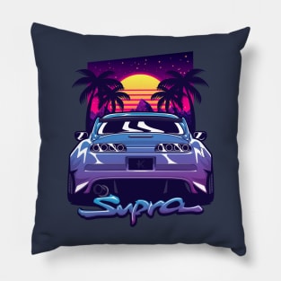 Supra JDM retro vibe Pillow