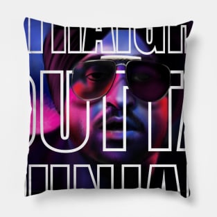 Diljit Dosanjh Painting Pillow