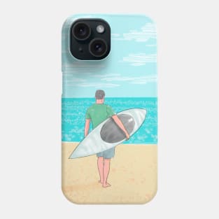 prone paddleboarder Phone Case