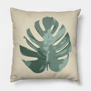 Tropical Glory - Monstera Pillow