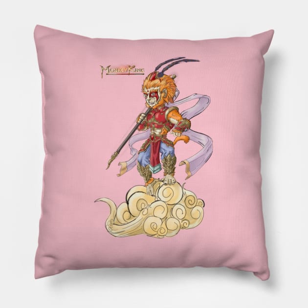 Wukong Pillow by Chaeros Arts