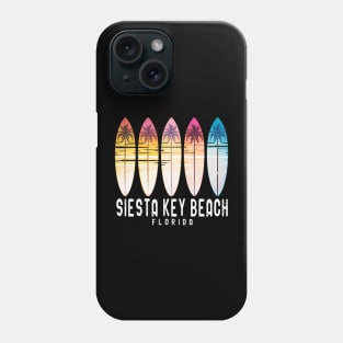 Retro Siesta Key Beach Florida Surfer Surfing Phone Case