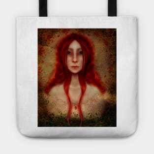 Anne of Green Gables Lady of Shallot Fan Art Red Hair Victorian Dress Cameo- Book Gift Tote