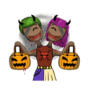 2 Twins Halloween T-Shirt