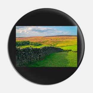 Yorkshire Moors Landscape Pin