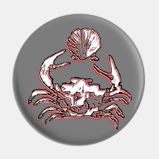 crab and pearl seafood delight crustacean charm ocean Pin