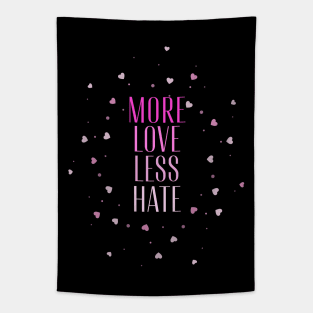 More love less hate Tapestry