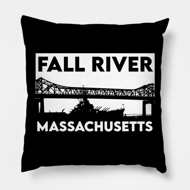 Fall River, Massachusetts Pillow by MacMarlon