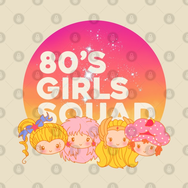 80's Girls Squad by Kitaro Yamaguchi