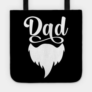 Bearded Dad Gift Fathers Day Dad Beard Lovers Gift Tote