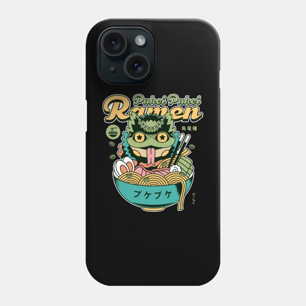 Pukei Pukei Ramen Phone Case by Lagelantee