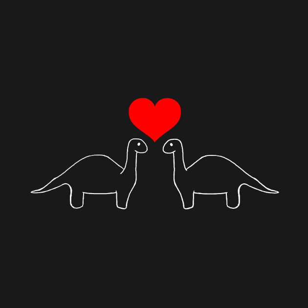 Dino Love by AlexStarton