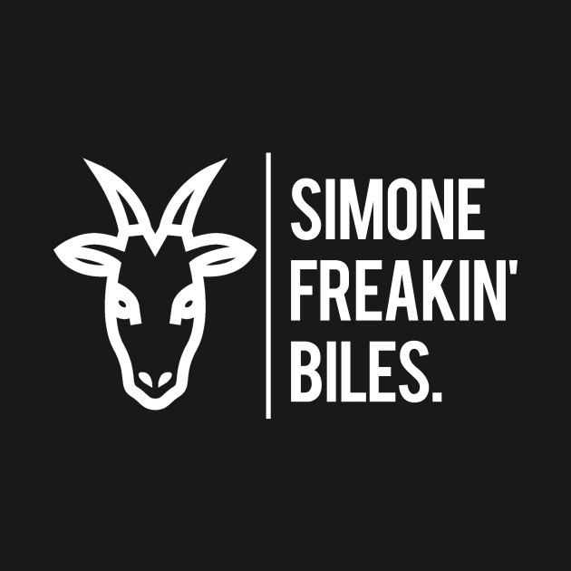 simone biles goat tshirt