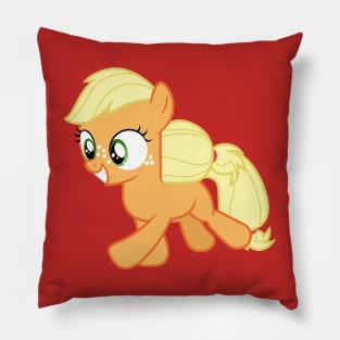 Excited filly Applejack Pillow