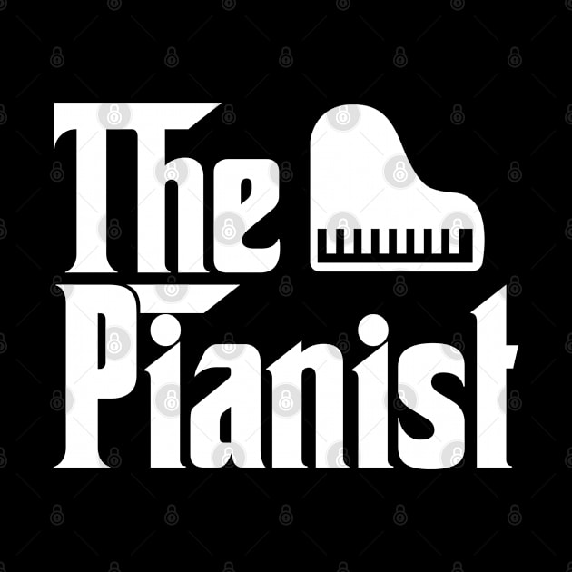 The pianist music band . Perfect present for mother dad friend him or her by SerenityByAlex