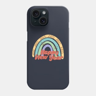 Retro Happy New Year 2023! 🎈🎈🎈 Phone Case