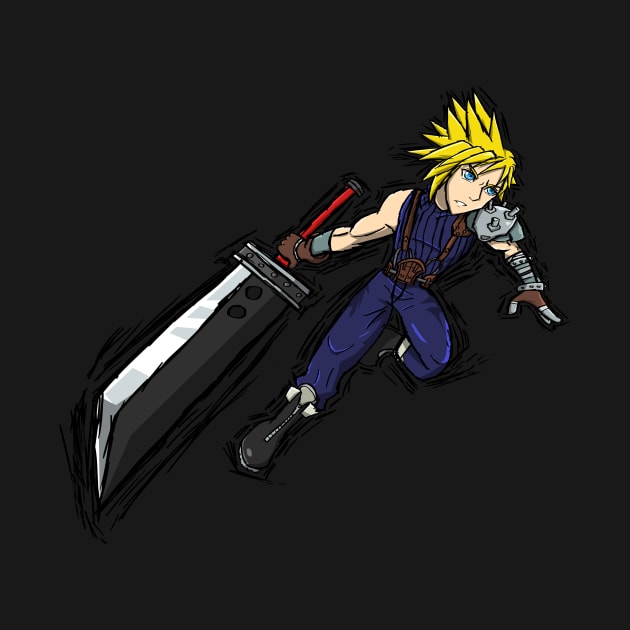 Cloud Strife by Hawke525