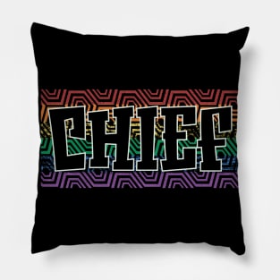 LGBT PATTERN USA CHIEF Pillow