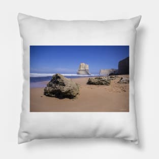 Gog and Magog from Gibson Steps, Port Campbell National Park, Victoria, Australia. Pillow