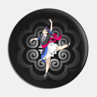 Hmong Girl Dancer Tee Pin