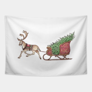 Sleigh Ride Tapestry