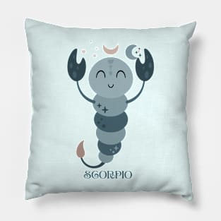 scorpio zodiac sign Pillow