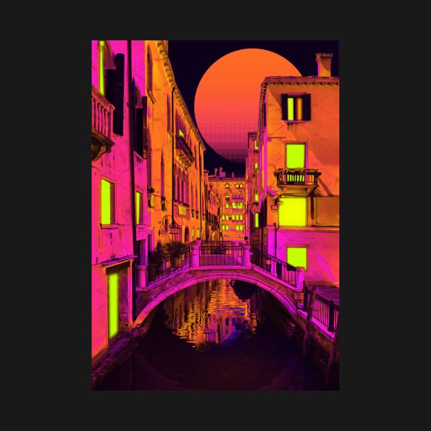 retrowave venice by Danwpap2