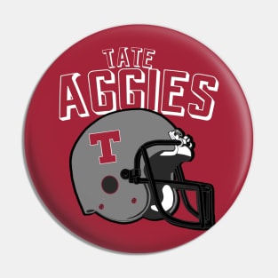 Tate Aggies football Pin