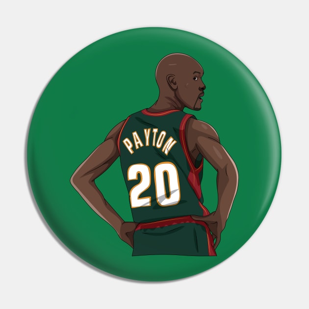 Gary Payton Pin by xavierjfong