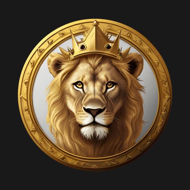 Regal Lion with Crown no.12 by Donperion