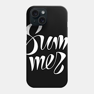 Lettering Summer Phone Case