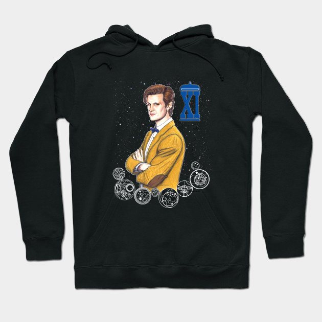 Eleventh Doctor Matt Smith 11th Doctor Hoodie Teepublic