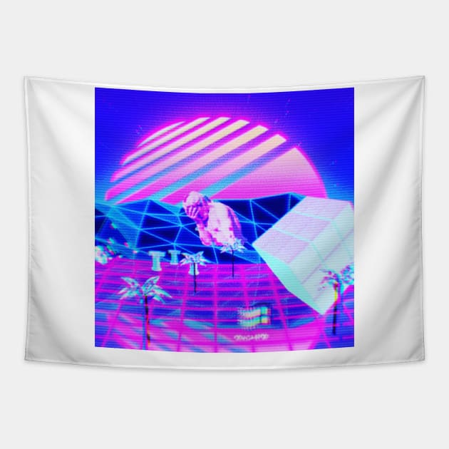 v a p o r w a v e  V H S Tapestry by lofi_retrowave