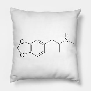 MDMA Molecule Pillow