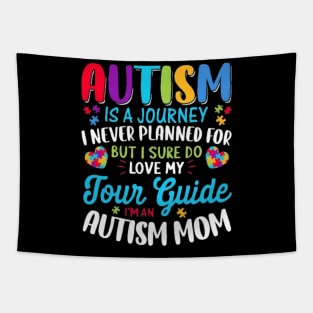 Autism is a journey Tapestry