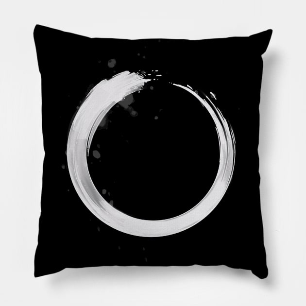 enso circle Pillow by elywick