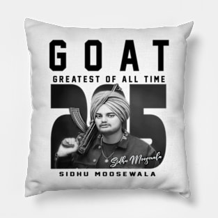 Sidhu 295 Moosewala art Pillow