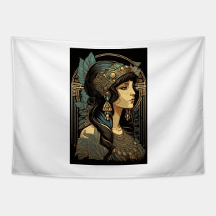 Queen Cleopatra - Art Nouveau Tapestry